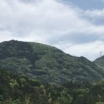 鎌刃城遠景