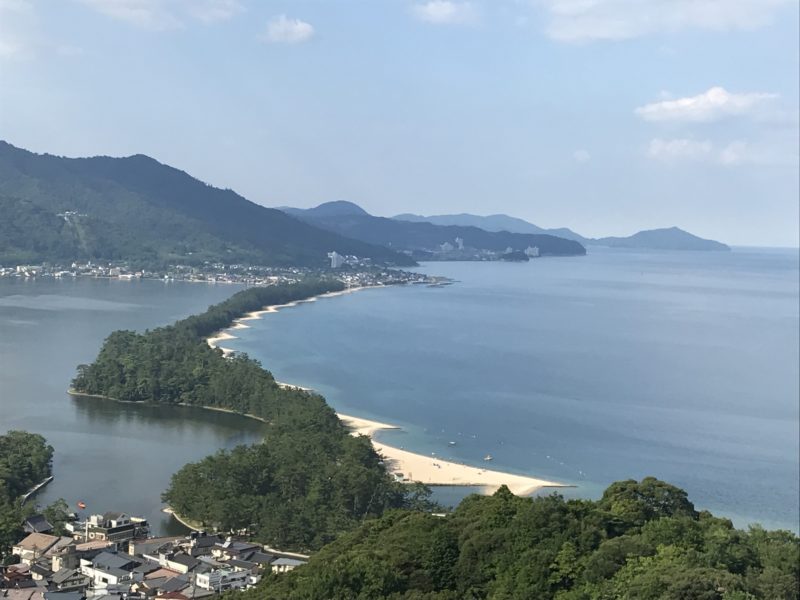 天橋立 九世戸 明智光秀が細川藤孝 細川忠興の招きで訪れた日本三景 同行者には愛宕百韻の里村紹巴も 明智家の館