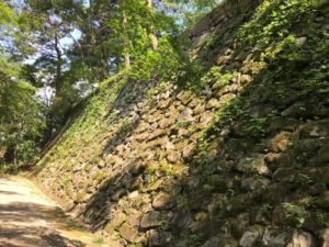 亀山城の石垣