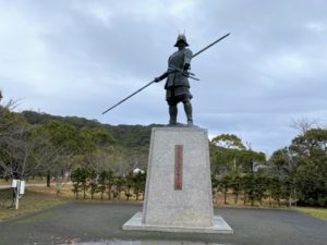 若き長宗我部元親像
