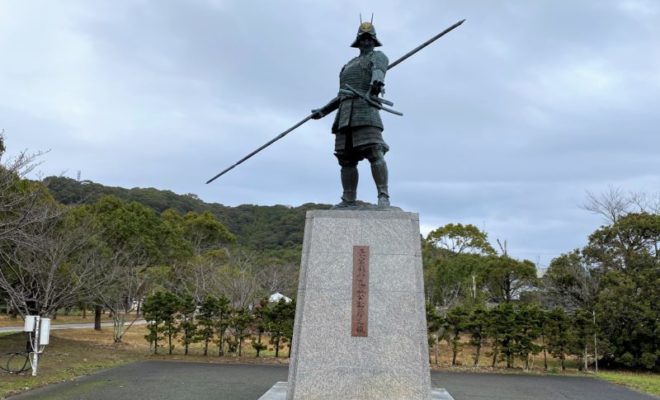 若き長宗我部元親像