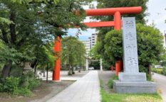 稲毛神社　河崎氏館