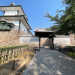 金沢城 石川橋から石川門へ続く道