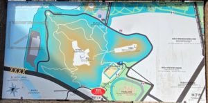 米子城跡　地図