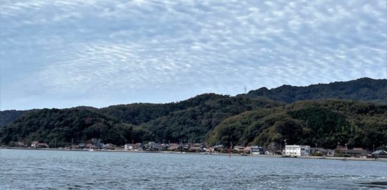 横田山城跡(遠景)