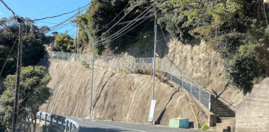 宇龍城跡 登城口