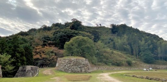 月山富田城跡(山中御殿付近)