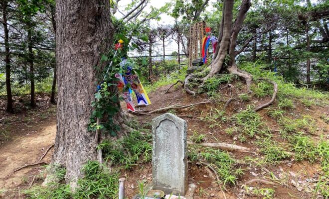 源(木曽)義高の墓 常楽寺