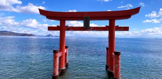 厳島神社 鳥居(周防大島)