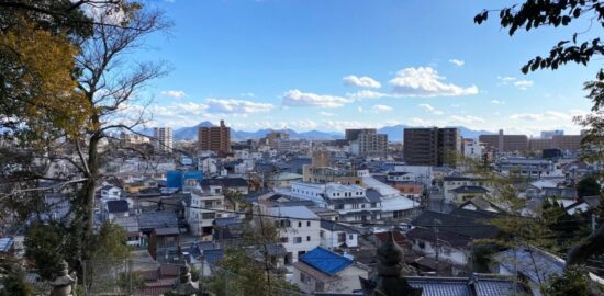 海蔵寺（広島県）からの眺め