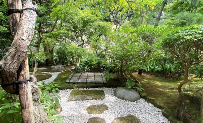 報国寺 プロムナード