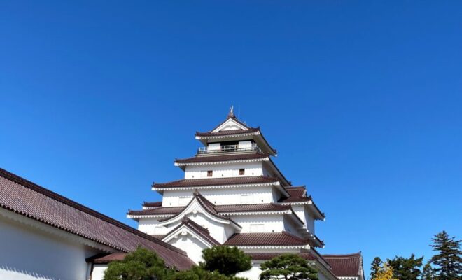 会津若松城(鶴ヶ城)～日本100名城、蘆名氏が築城、伊達・上杉・蒲生 