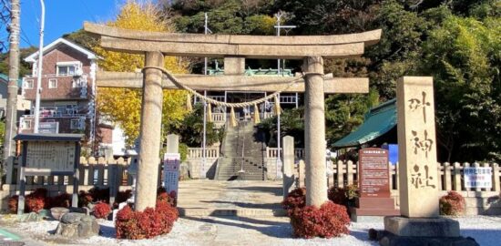 浦賀城(叶神社)明神山