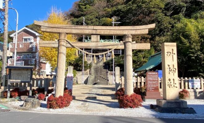 浦賀城（叶神社）明神山