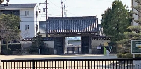 岡崎城と大樹寺を結ぶビスタライン