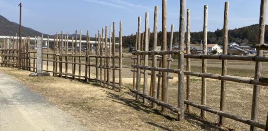 設楽原決戦地 馬防柵