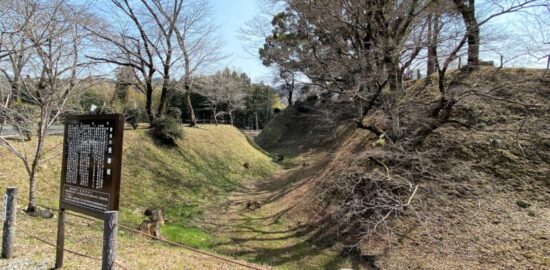 長篠城　堀