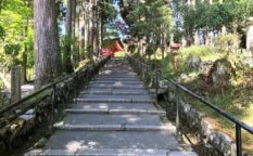 延暦寺　境内　階段