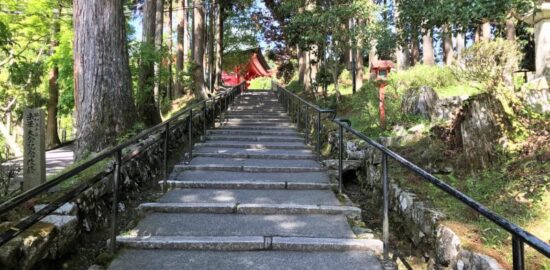 延暦寺 境内 階段