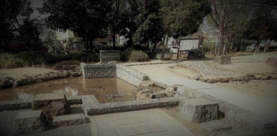 桶狭間古戦場公園 大高城ジオラマ