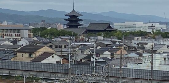 京都と線路