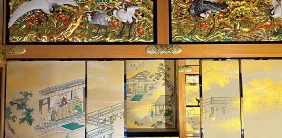 名古屋城 本丸御殿 内部 透かし彫り