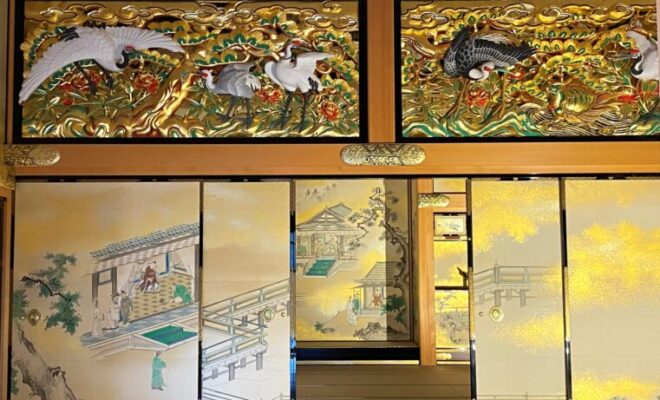 名古屋城　本丸御殿　内部　透かし彫り