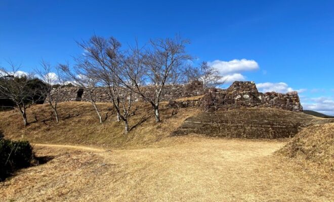 史跡 赤木城跡(三重県熊野市)