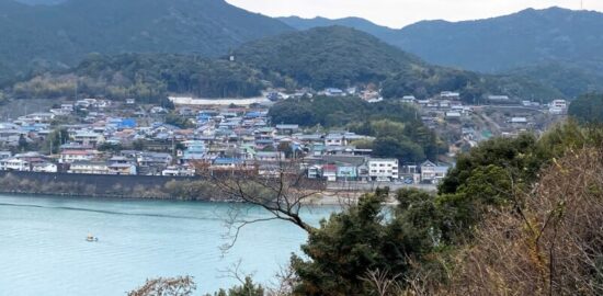 鵜殿城と熊野川