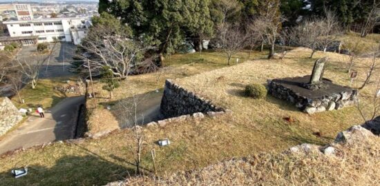 田丸城　天守台からの眺め