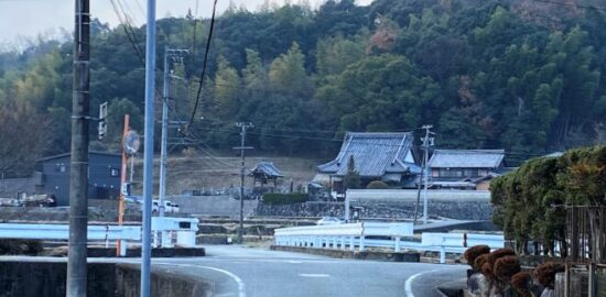 大河内城(遠景)