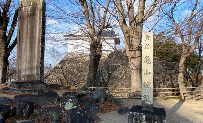 伊勢・亀山城址