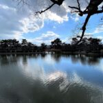 桑名城跡 二ノ丸方向 水城