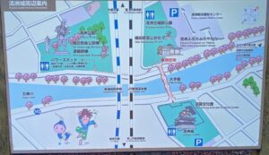 清洲城　周辺地図