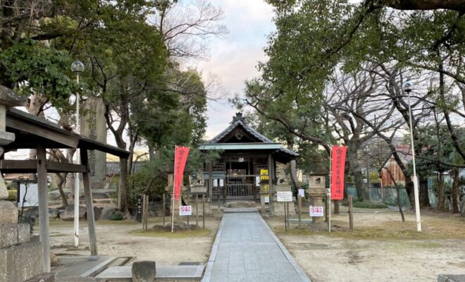 荒子城跡(富士権現社(天満天神宮))