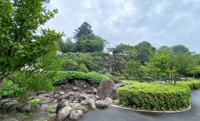 真岡城跡　城山公園