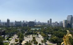 大阪城　天守閣からの眺め