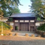 舘林城　土橋門（黒門）